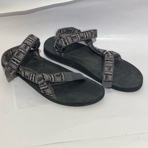 Teva Men's Multicolor Universal Hook & Loop Strappy Hiking Sandals Size 14